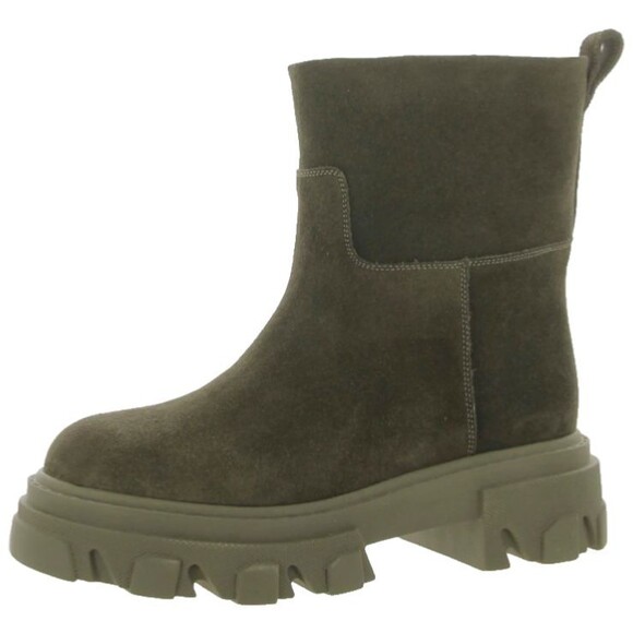 Gia Borghini Shoes - Gia Borghini made in Italy Women’s Ginevra Suede Chunky Ankle Boots size 38.5